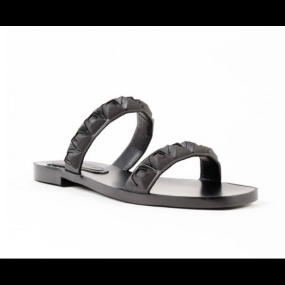 Stuart Weitzman black sandals